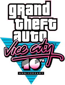 Logo des 10 ans de GTA Vice City